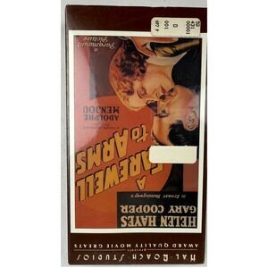 A Farewell to‎ Arms Classic Movie VHS Paramount Pictures Gary Cooper Helen Hayes